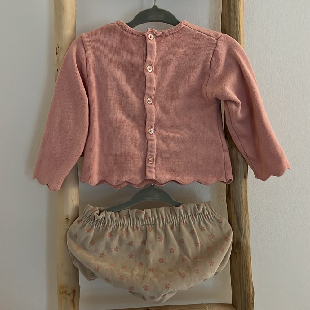 Mayoral Sweater & Bloomer Set sz 12 months - Picture 5 of 5